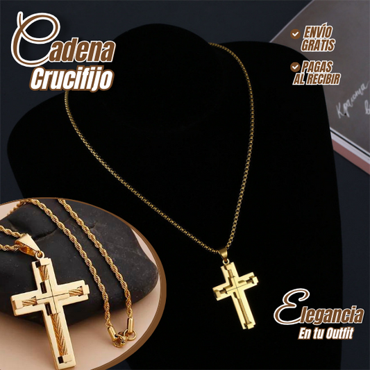 ✝Cadena Crucifijo😎