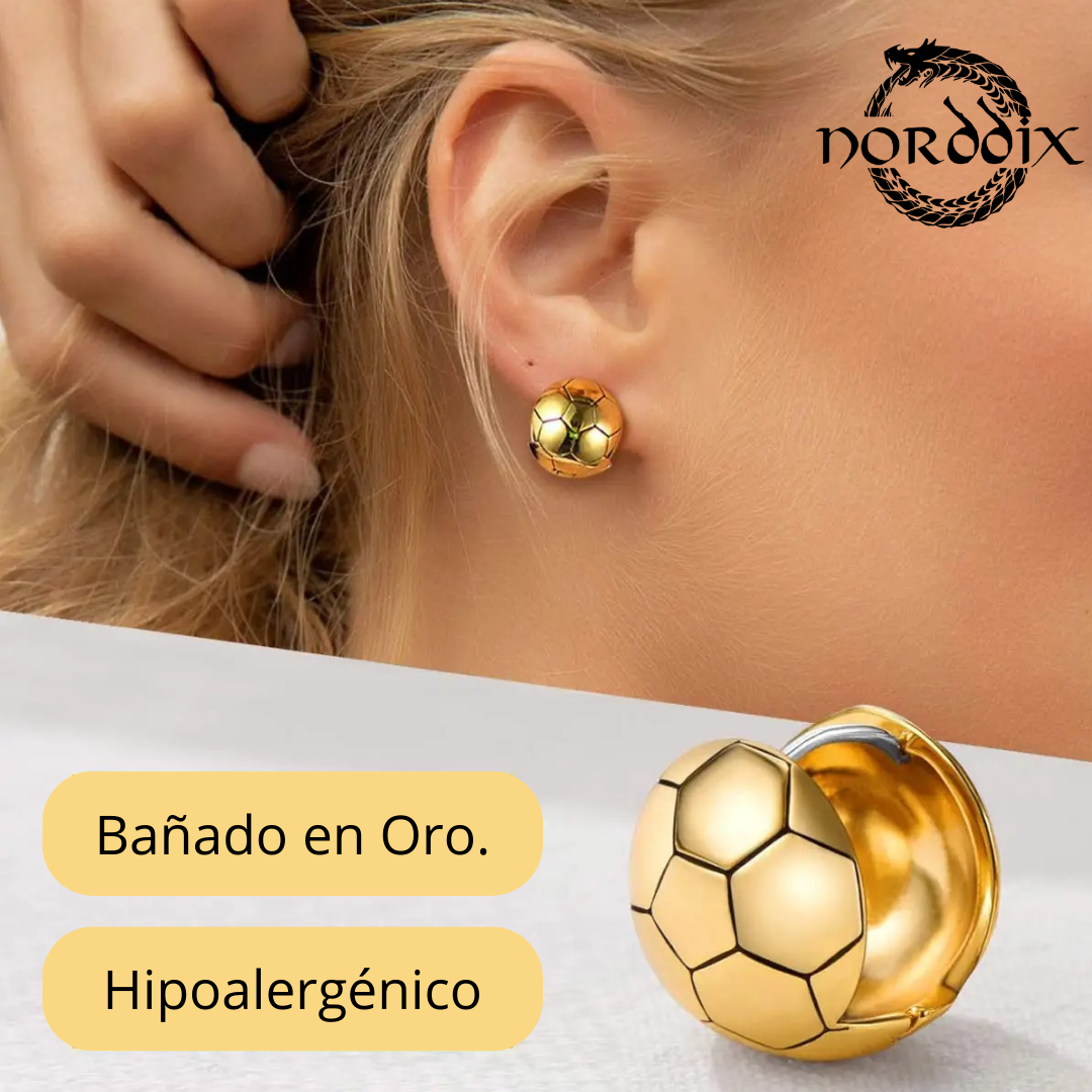 Aretes Pasión de Futbol