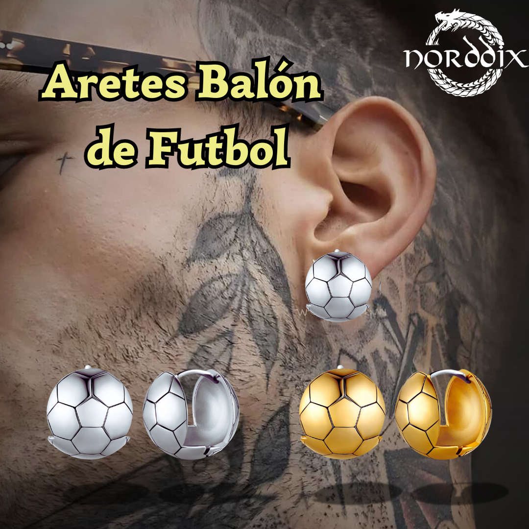 Aretes Pasión de Futbol